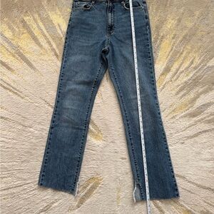 Zara Blue Ankle & Cropped Jeans